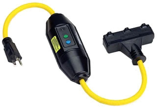 15050-3TTA Power Outlet Strips 15A GFCI AUTO2FTMLD TTAP 3X5-15