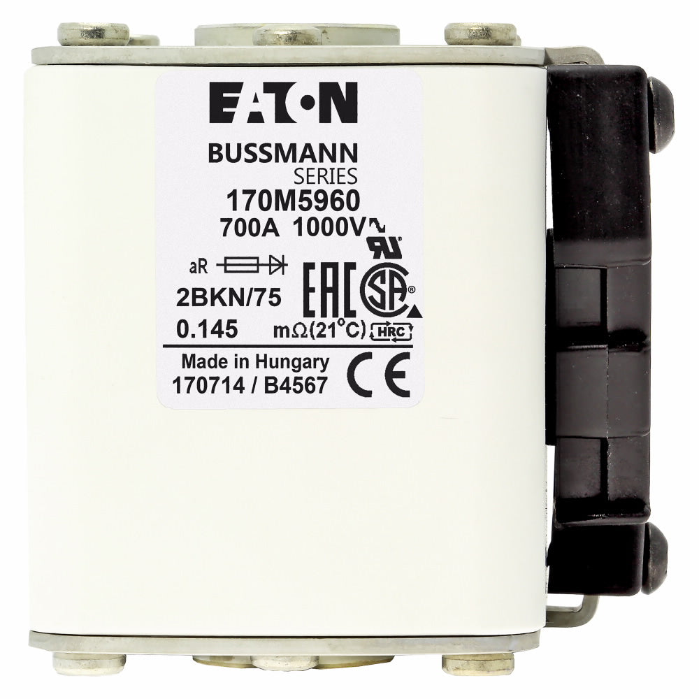 FUSE 700A 1000V 2BKN/75 AR UR