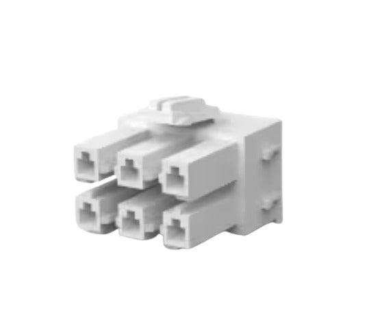 179862-1 AMP POWER D/LOCK PLUG HSG 6P