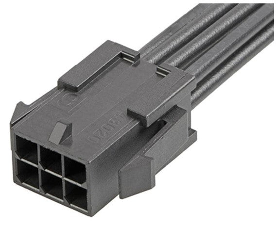 214757-2063 MICRO-FIT3.0 P-P 6 CIRCUIT 600MM Au