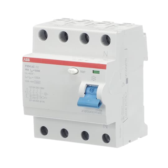 2CSF204001R1400/RESIDUAL CURRENT CIRCUIT BREAKER