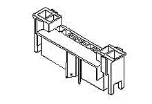 44167-0001 Dryer Motor Hsg Con w/Tool Removable Ltc