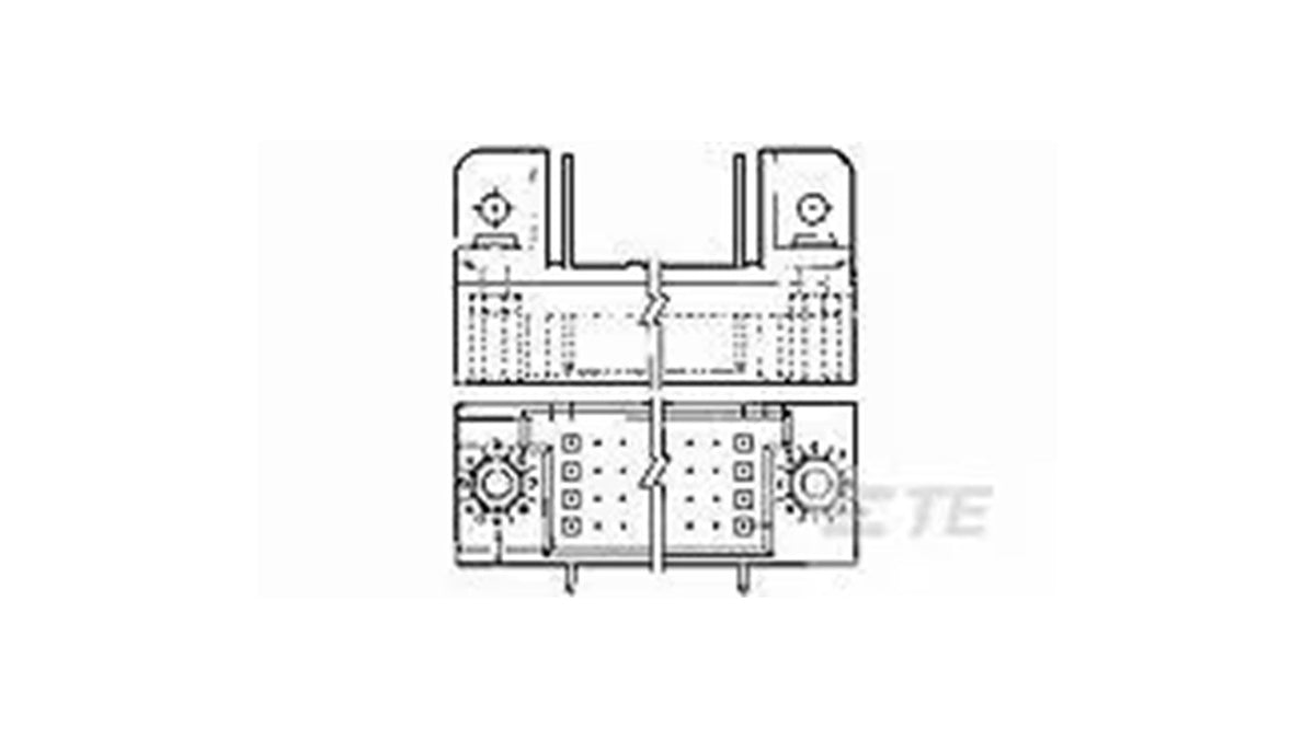 5533286-5 High Speed/Modular Conn ASSY PIN RIGHT ANGLE HDI LEAD-
