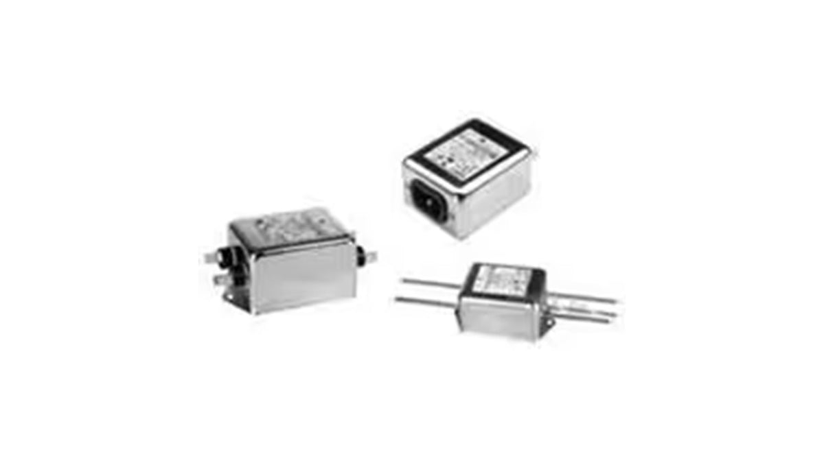 6609036-2 Power Line Filters 3A 1/4-1/4 FASTON FLANGE MOUNT