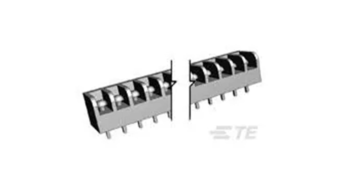 7-1437646-8 Barrier Terminal Blocks STRIP 16P VET 6.35mm