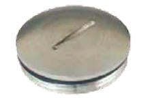 7000.6984.0 GWconnect Metal Plug with Gasket, Brass, Nickel Plated, Elastomer Gasket, Pg29 Thread