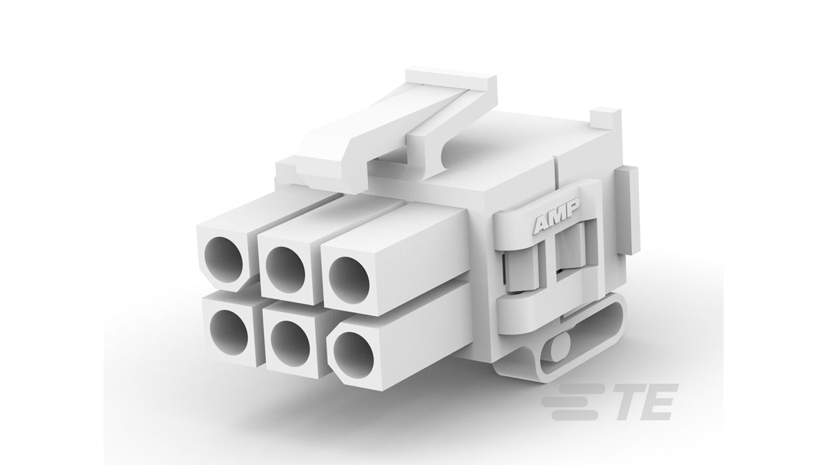 794243-1 Pin&Socket Connectors 06P MINI UMNL2 PLUG HSG UL94V2
