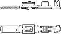 962881-2 Automotive Connectors FLACHSTECK 2