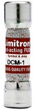 DCM-1/2 FUSE CARTRIDGE 0.5A 600VAC/VDC 5AG
