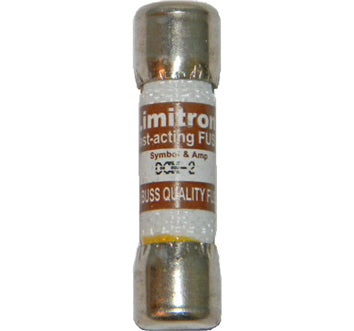DCM-2 FUSE CARTRIDGE 2A 600VAC/VDC 5AG