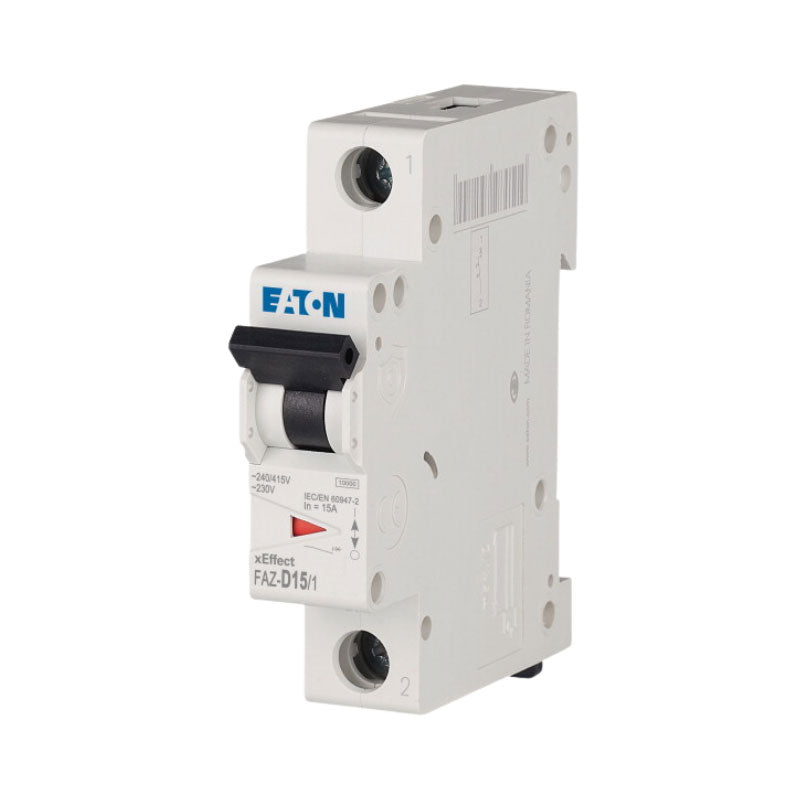 FAZ-D15/1-AS Miniature circuit breaker (MCB), 15 A, 1p, characteristic: D