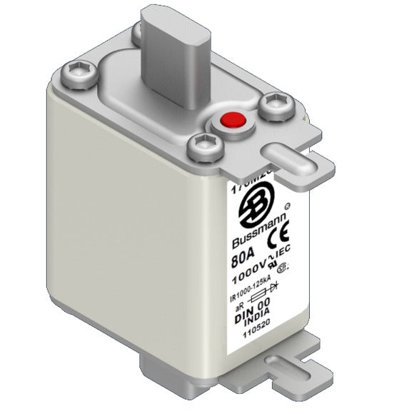 170M2680 FUSE 80A 1000V DIN 00 AR