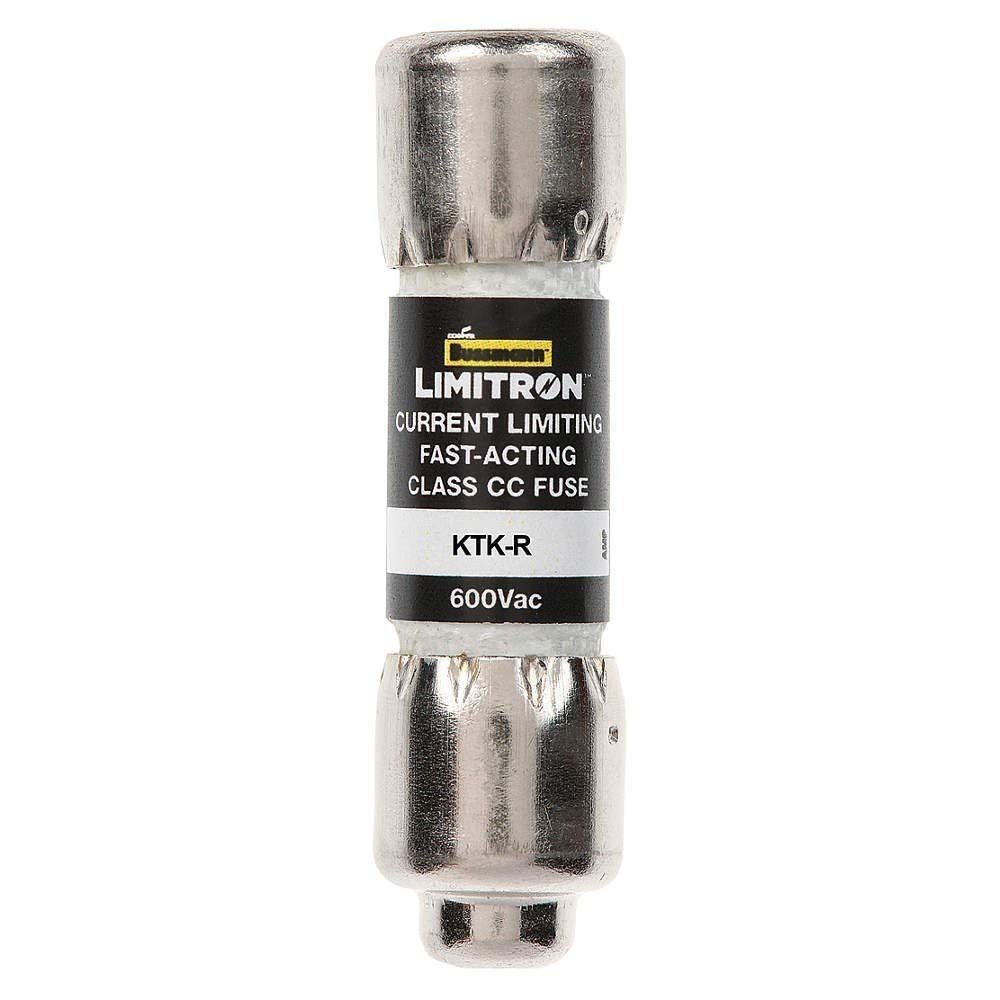 KTK-R-10 FUSE CARTRIDGE 10A 600VAC 5AG