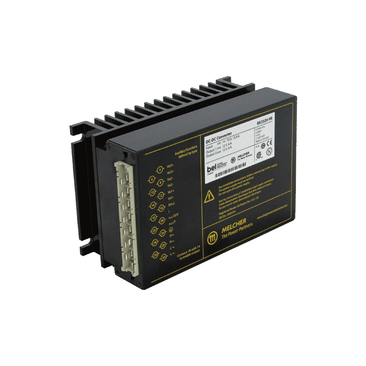 LK2320-7R EURO-CASSETTE 150W (2X 12V)