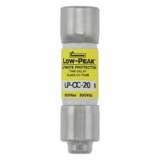LP-CC-20 FUSE CARTRIDGE 20A 600VAC/300VDC