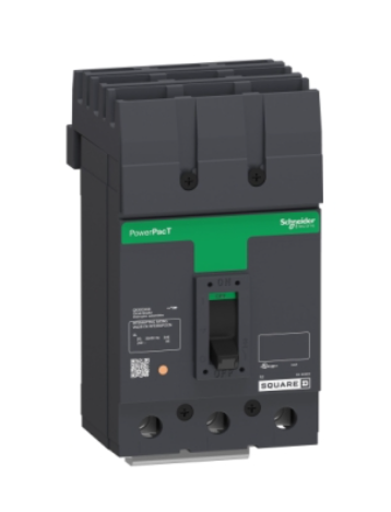 QGA32225 Circuit breaker, PowerPacT Q, 225A, 3 pole, 240VAC, 65kA, I-Line, thermal magnetic, 80%, ABC