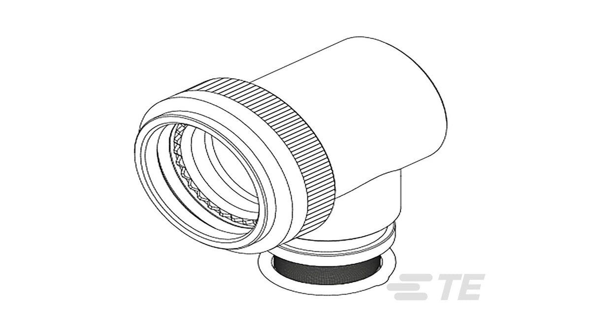 006277-000 Circular Connector Adapter  Aluminum Alloy