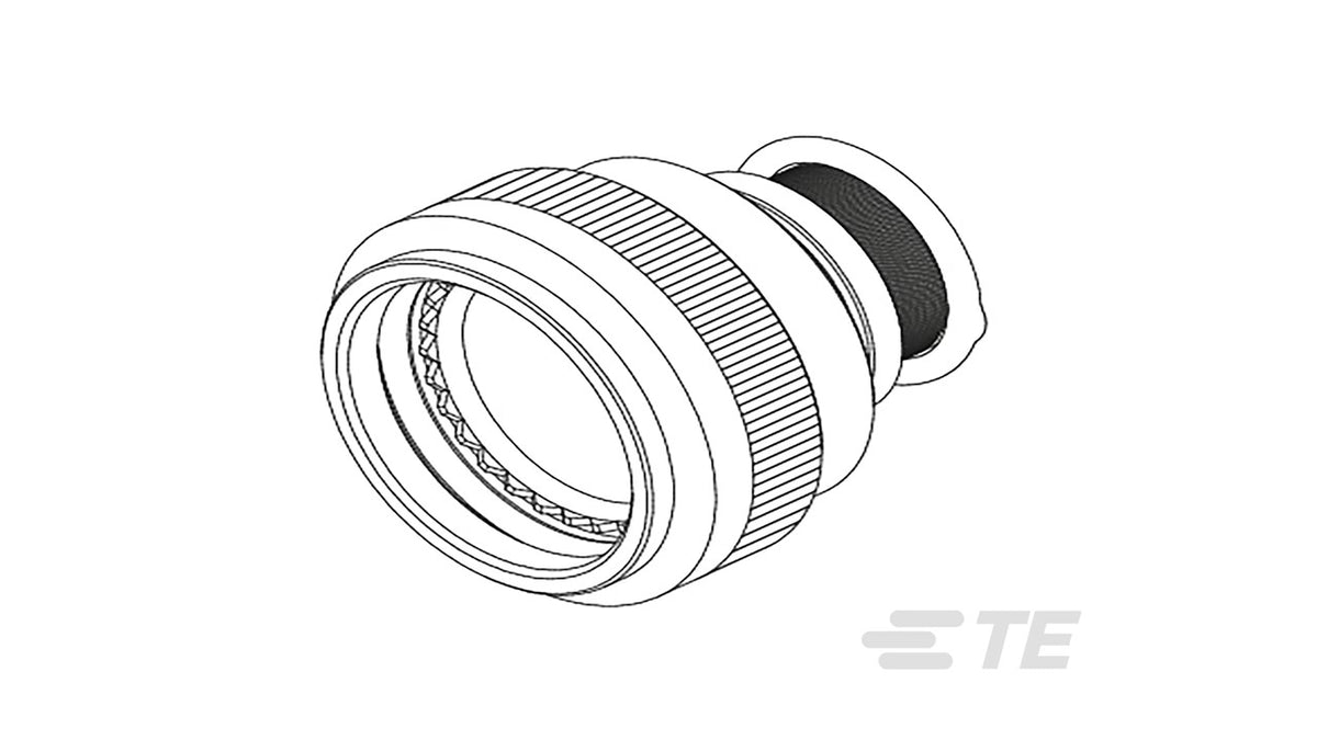 019147-000 Circular Connector Adapter  Aluminum Alloy