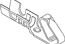 08-70-0049 Headers&Wire Housings KK CAT EAR CRIMP TERMINAL