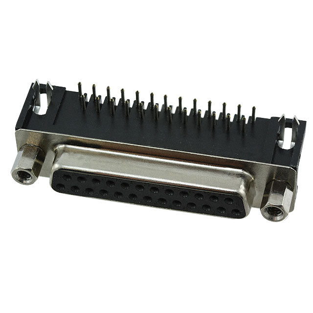 10090099-S254VLF D-Sub Standard Conn 25P SKT RA US STYLE UNC 4-40