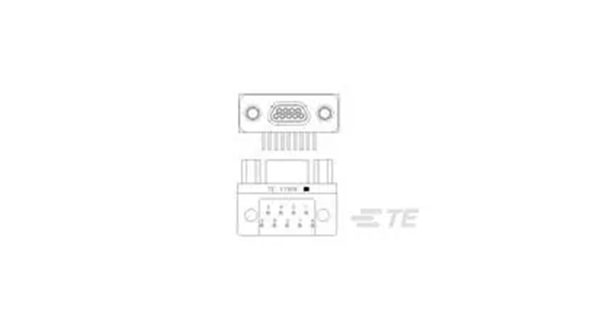 1532250-2 D-Sub Micro-D Connectors MCKS-C2-P-9PRT1