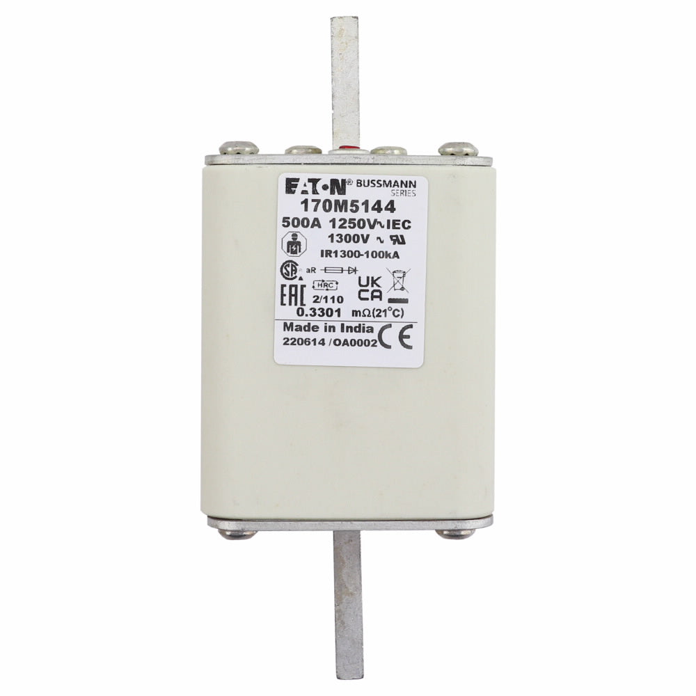 FUSE 500A 1250V 2/110 AR CU