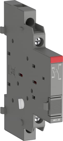 1SAM201902R1002 - AUXILIARY CONTACT, 690V AC/600V DC, 2 NO CONTACTS