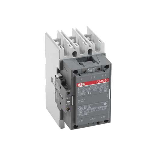 1SFL471001R8711 - 3 POLE CONTACTOR, 415-440V 50HZ / 440-460V 60HZ, 75KW (AC-3), 3NO, 1NO+1NC AUXILIARY CONTACT