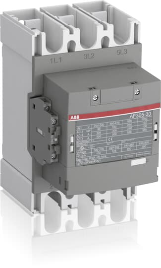 1SFL587002R1311 - AF305-30-11-13 CONTACTOR 3P 160KW 305A AC3, COIL 100-250V50/60HZ 100-250VDC NO+NC AUX