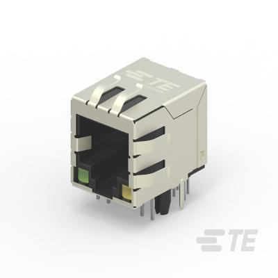 2-2301994-3 RJ45 JACK INT.MAG. 1GB LED 1X1