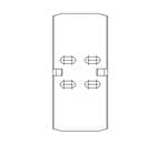 212866-1 Automotive Connectors 10P SPACER ABC CONN F/H