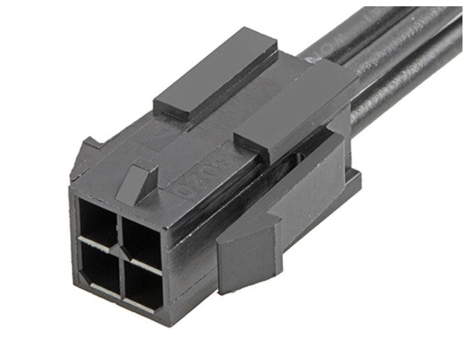 214757-2043 MICRO-FIT3.0 P-P 4 CIRCUIT 600MM Au