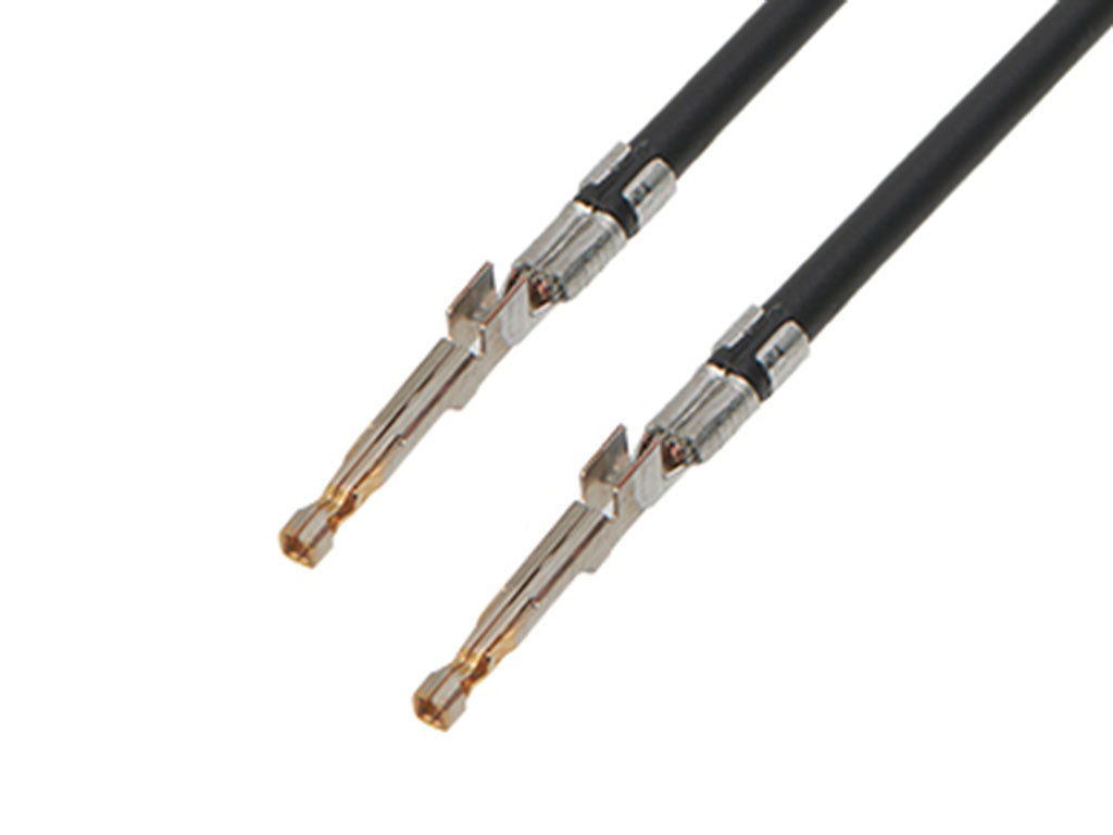 217470-1224 ULTRA-FIT F-F 300MM 16 AWG LEADS BK Au