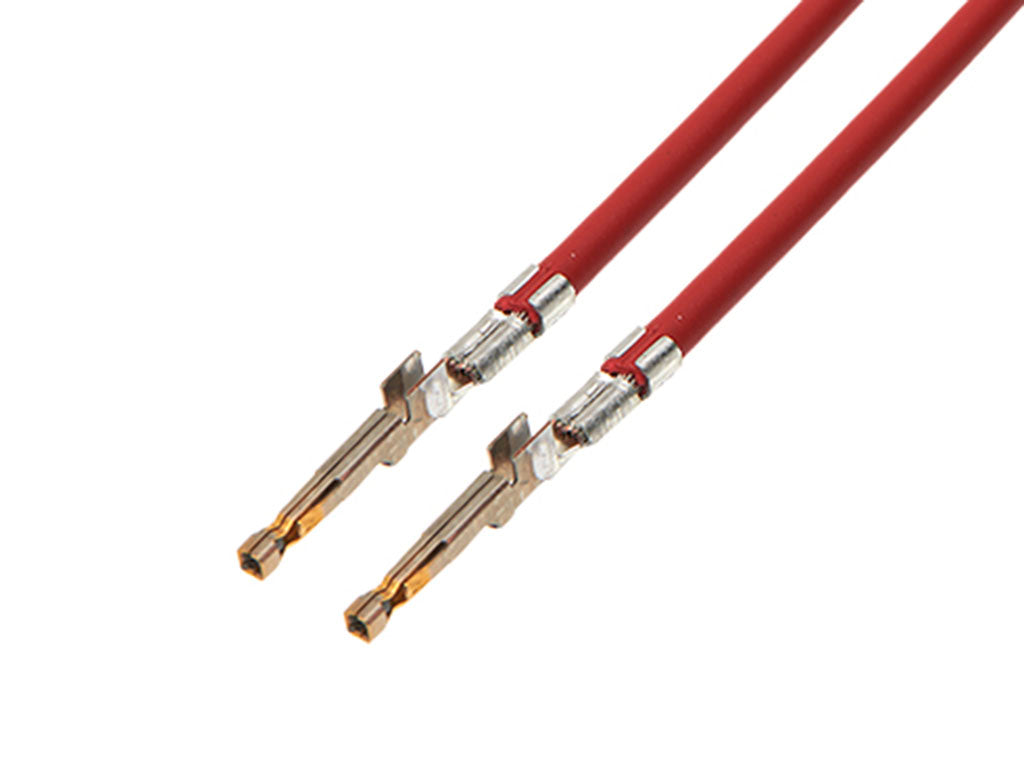 217470-2221 ULTRA-FIT F-F 75MM 16 AWG LEADS RD Au