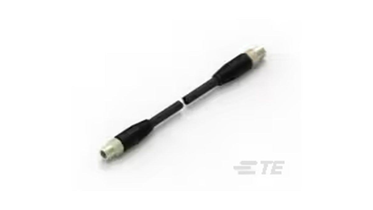 2241021-1 8PIN M12 DOUBLE END CAT6a CA1 MTR X-Code