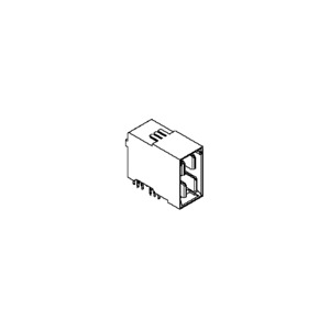 46081-1000 Power to the Board Multipath 4 Blade RA Pwr Plug