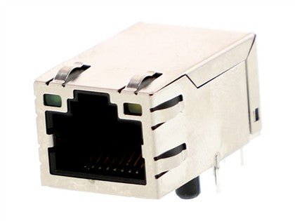 48025-1190 Modular Conn/Ethernet Conn R/A 8/8 RJ45 MAGNETIC