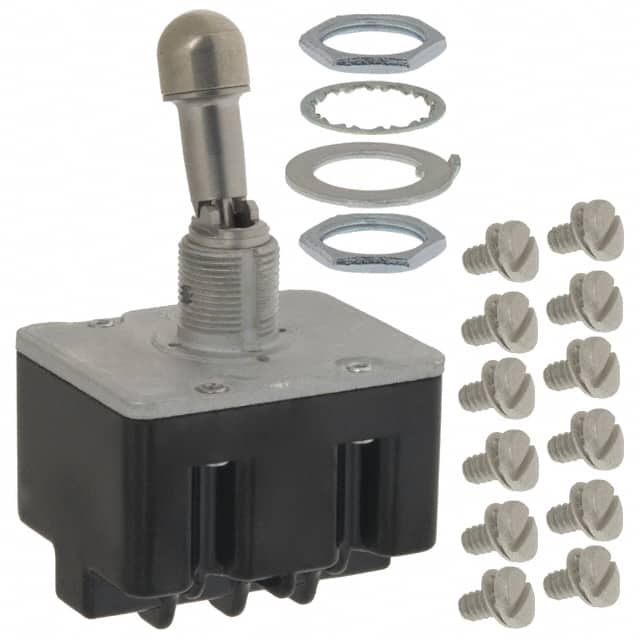 4TL1-3D Toggle Switches 4 Pole 2 Positions Locker Lever