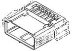51112-1500 2.50mm (.098) Pitch Wire-to-Wire Plug Housing