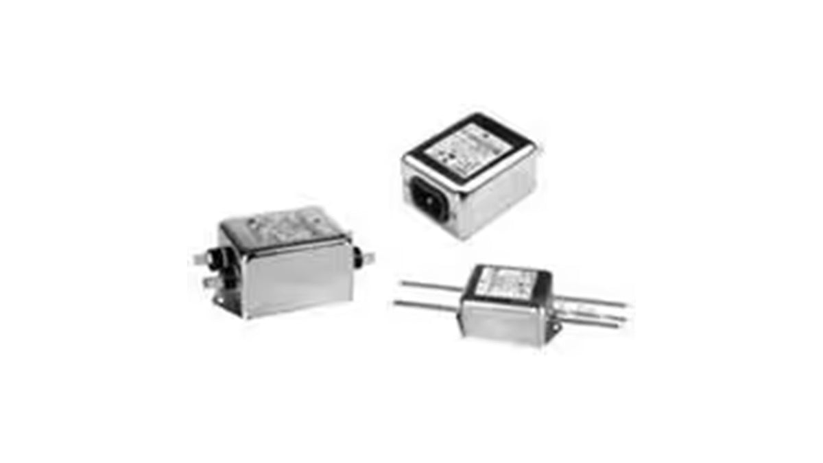 6609035-5 Power Line Filters 6A 1/4 QUIK CONN FLANGE MOUNT