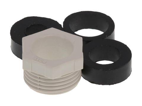 7000.6837.0 GWconnect Plastic Cable Gland, with Washer and Gaskets, Pg11 Thread