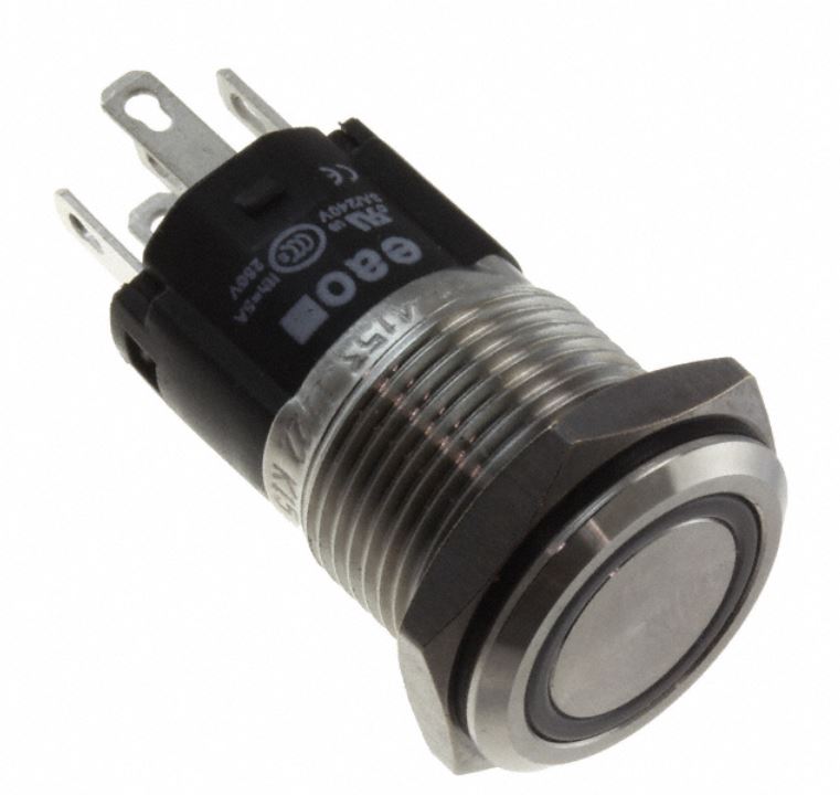 82-4153.1122 SWITCH PUSHBUTTON SPDT 200MA 24V