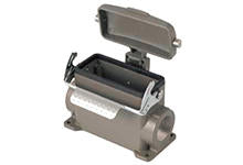 936013004 GWconnect STD - Standard, Single Lever Surface Mount Housing, Die-cast Aluminum, with 1 Lever, with Cover, with Gasket, Size 16B «77x27», M40 Thread, High Construction, Grey