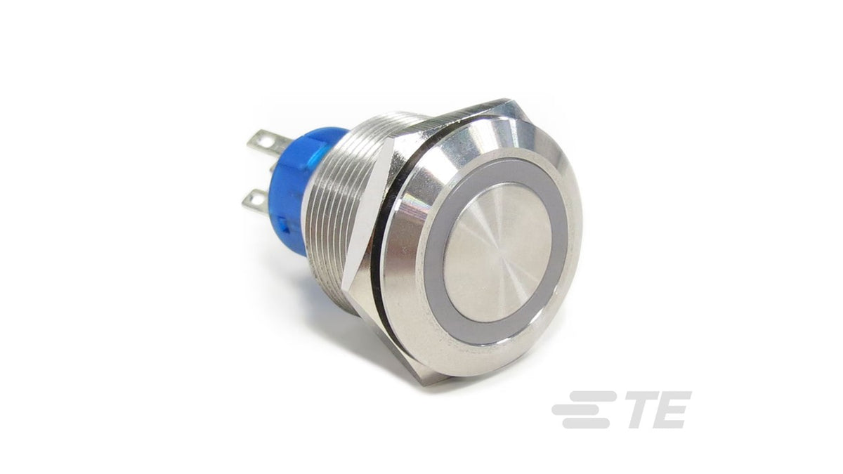 AV2220E124Q04 PushButton AV22 DPM 3A MOVE RING LED WHITE 24V