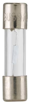 BK/AGX-1/2 FUSE GLASS 1/2A 250VAC 8AG