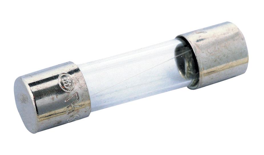 BK1/S500-100-R FUSE GLASS 100mA 250VAC 5X20MM