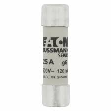 C10G25 FUSE CARTRIDGE 25A 500VAC 5AG (C10G25)