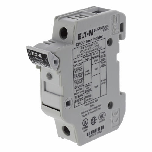 CHCC1DI-48U FUSE HOLDR CART 48V 30A DIN RAIL