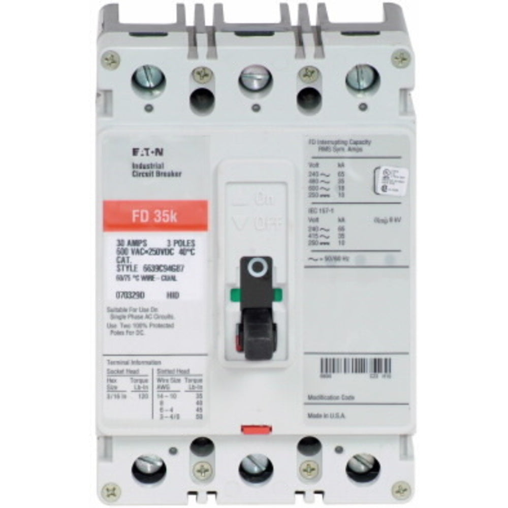 EATON - MCCB - FD3100VL