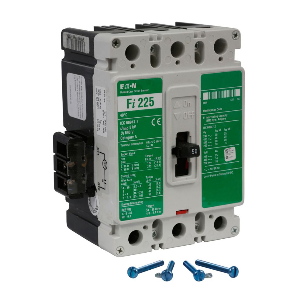 Eaton Series C complete molded case circuit breaker - FI3015L